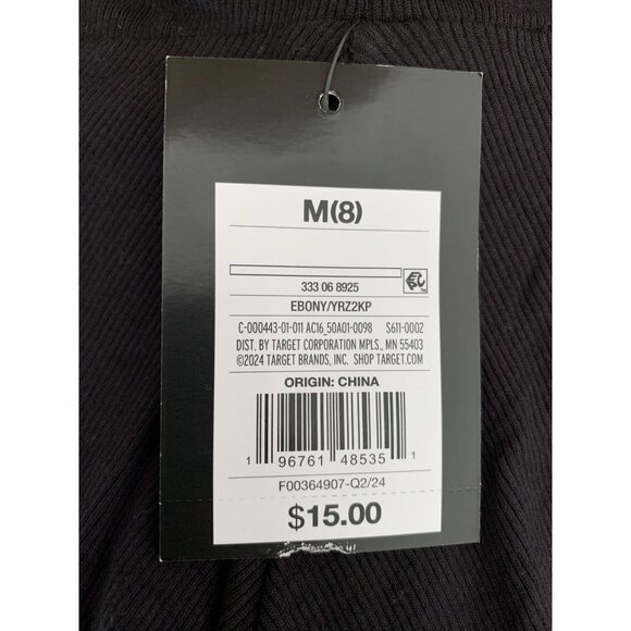 Art Class Junior Black Skater Skirt Skort With Built-In Short Size Medium - Picture 10 of 12